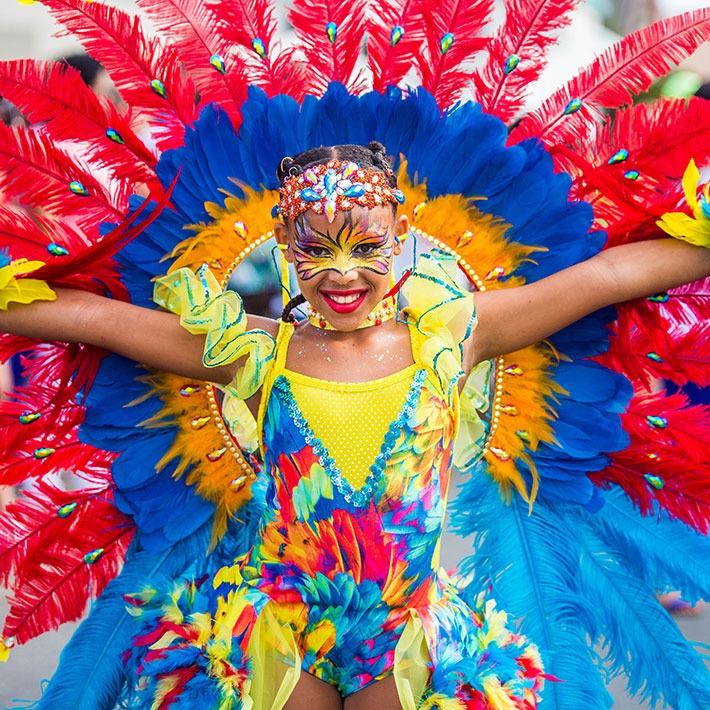 Parade des enfants Carnaval Saint Martin